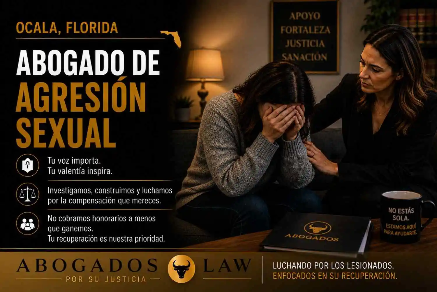 Abogado de lesiones por agresión sexual en Ocala