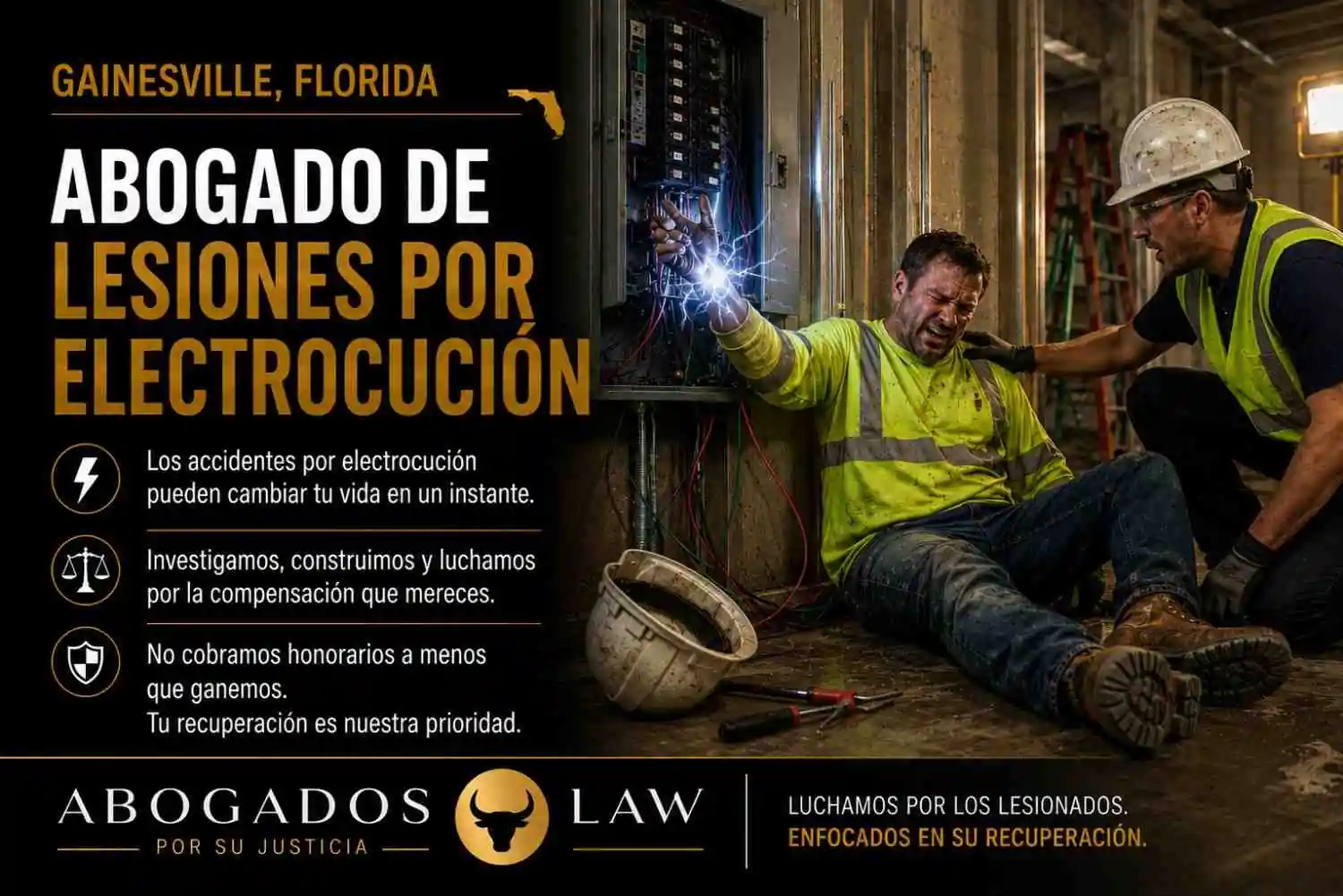 Abogado de lesiones por electrocución en Gainesville