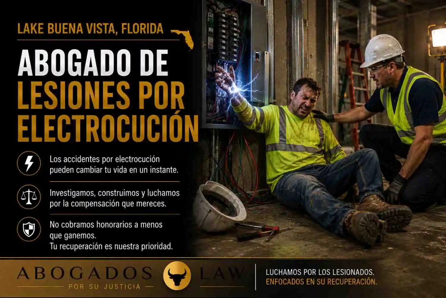 Abogado de lesiones por electrocución en Lake Buena Vista
