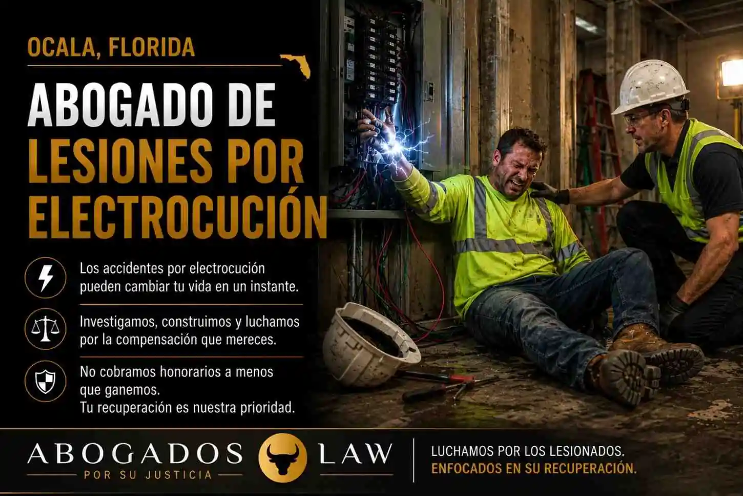 Abogado de lesiones por electrocución en Ocala