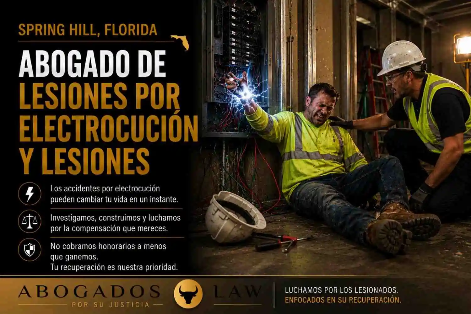 Abogado de lesiones por electrocución en Spring Hill