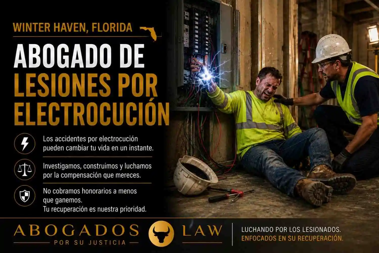 Abogado de lesiones por electrocución en Winter Haven