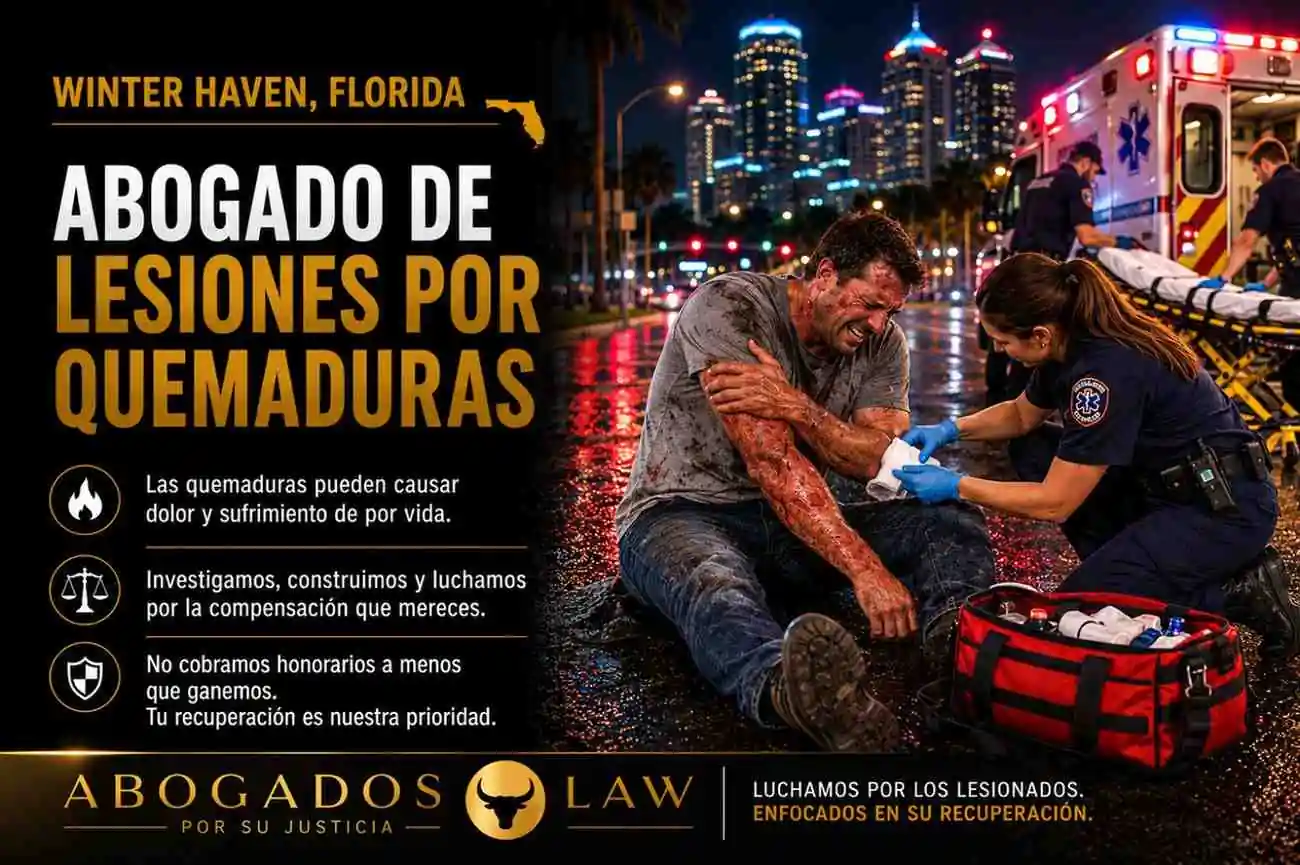 Abogado de lesiones por quemaduras en Winter Haven
