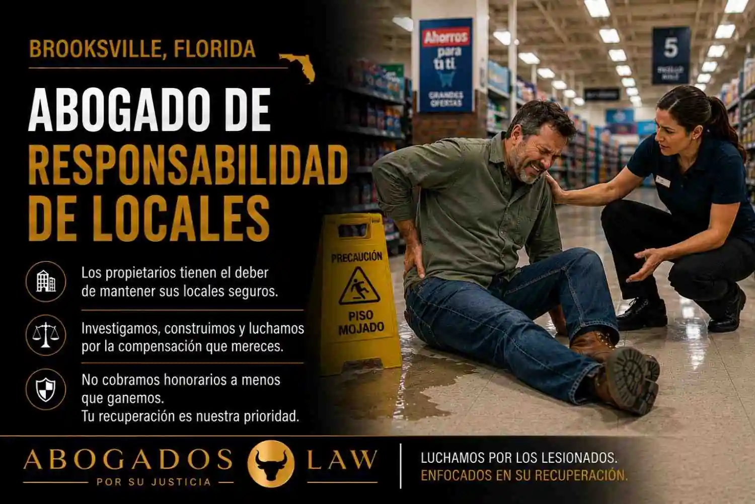 Abogado de responsabilidad civil de locales en Brooksville