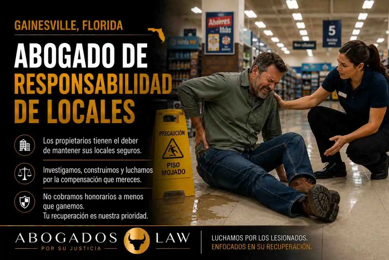 Abogado de responsabilidad civil de locales en Gainesville