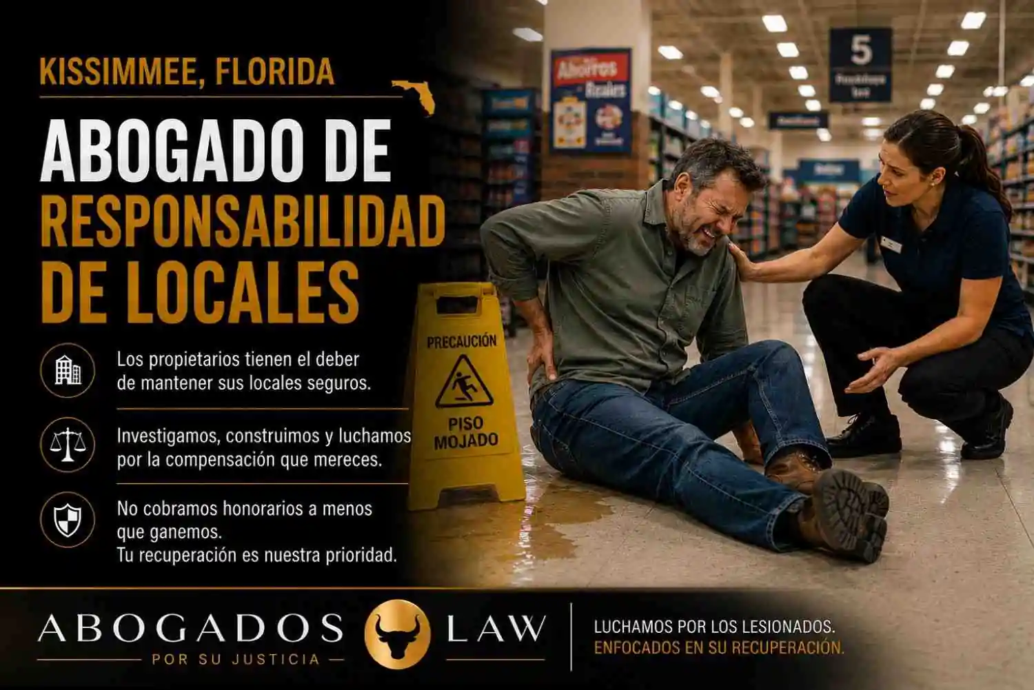 Abogado de responsabilidad civil de locales en Kissimmee