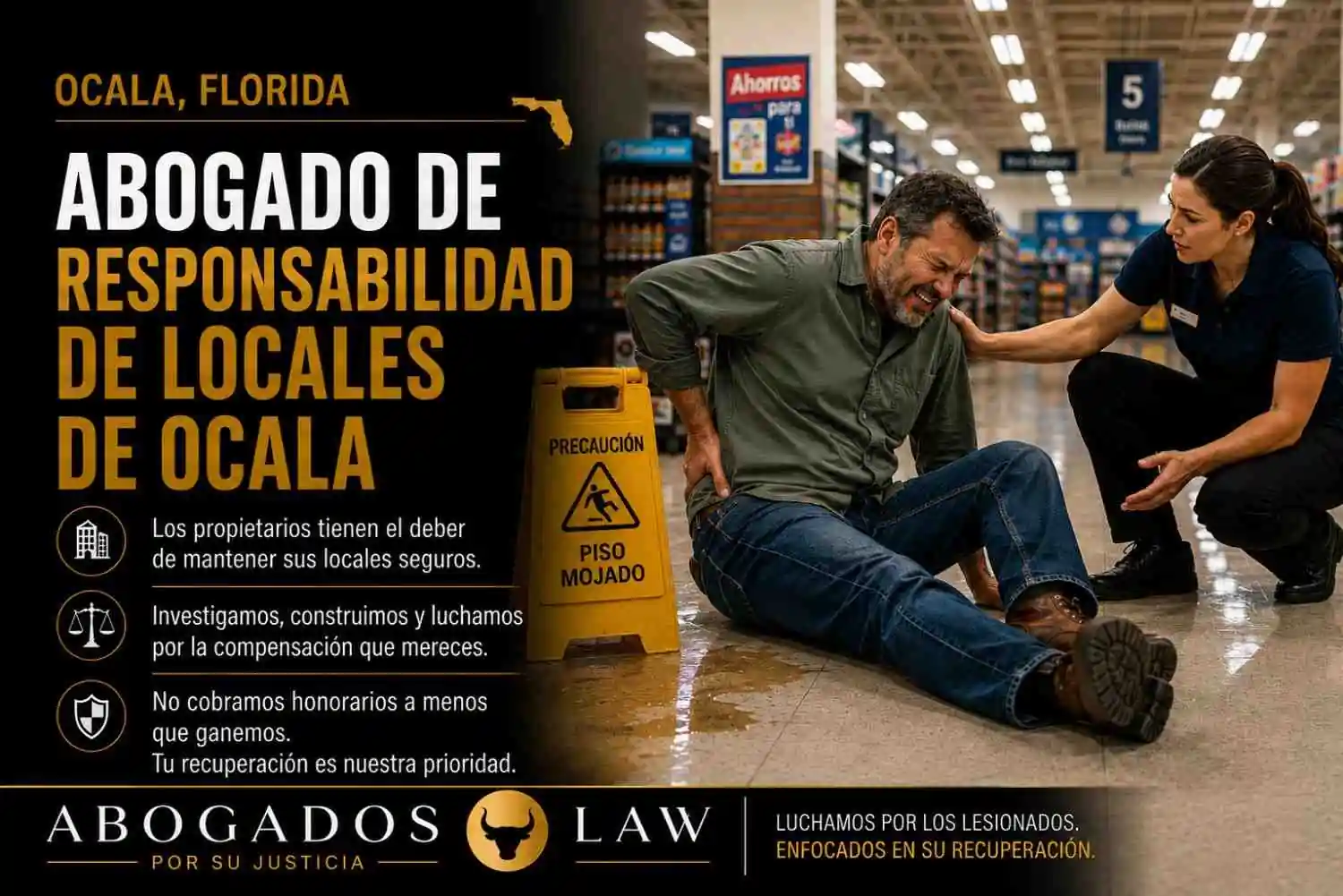Abogado de responsabilidad civil de locales en Ocala