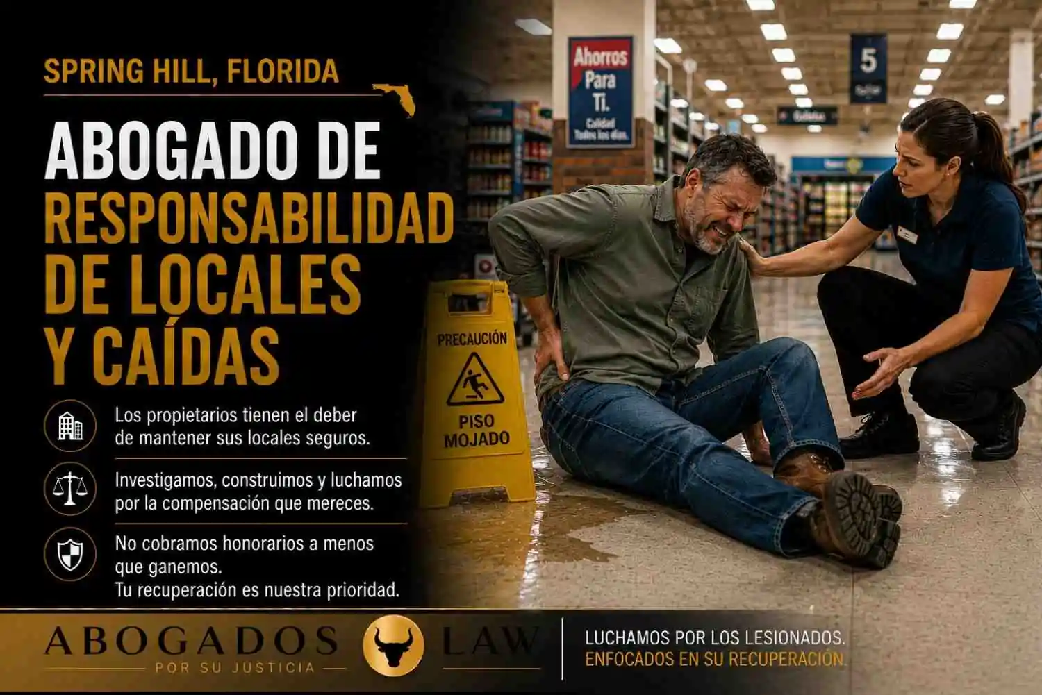 Abogado de responsabilidad civil de locales en Spring Hill