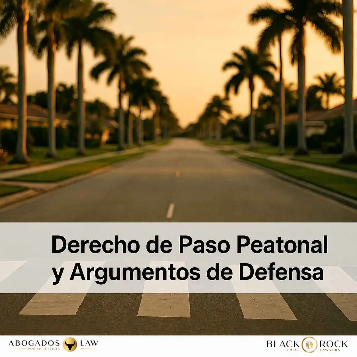 Prioridad Peatonal y Argumentos de Defensa Comunes en Casos de Lesiones en Florida